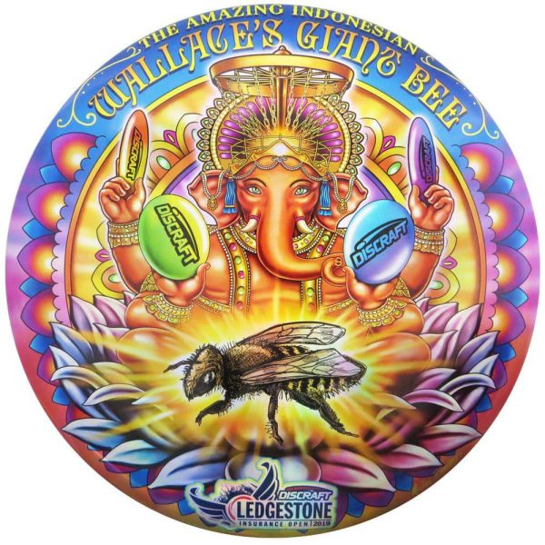 Discraft Limited Edition 2019 Ledgestone Open Full Foil SuperColor ESP Buzzz Midrange Golf Disc Fashion - Image 5