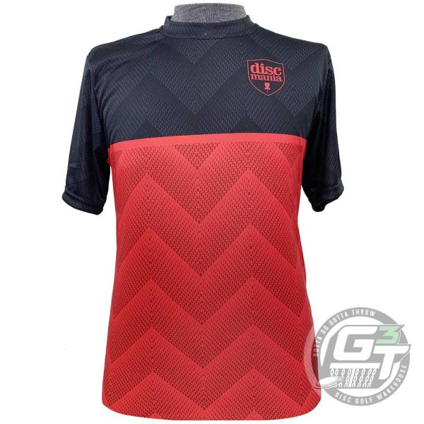 Discmania Simon Lizotte Championship Sunday Performance Short Sleeve Disc Golf Jersey Online Sale