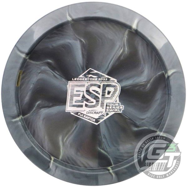 Discraft Limited Edition 2022 Ledgestone Open Bottom Stamp Swirly ESP FLX Raptor Distance Driver Golf Disc For Cheap