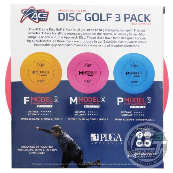 Prodigy Ace Line 3-Disc Beginner Disc Golf Set Hot on Sale - Image 2