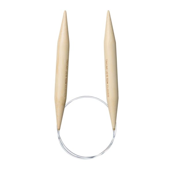Clover Bamboo Circular Knitting Needles 24  (Sizes 17 & 19) Online Hot Sale - Image 4
