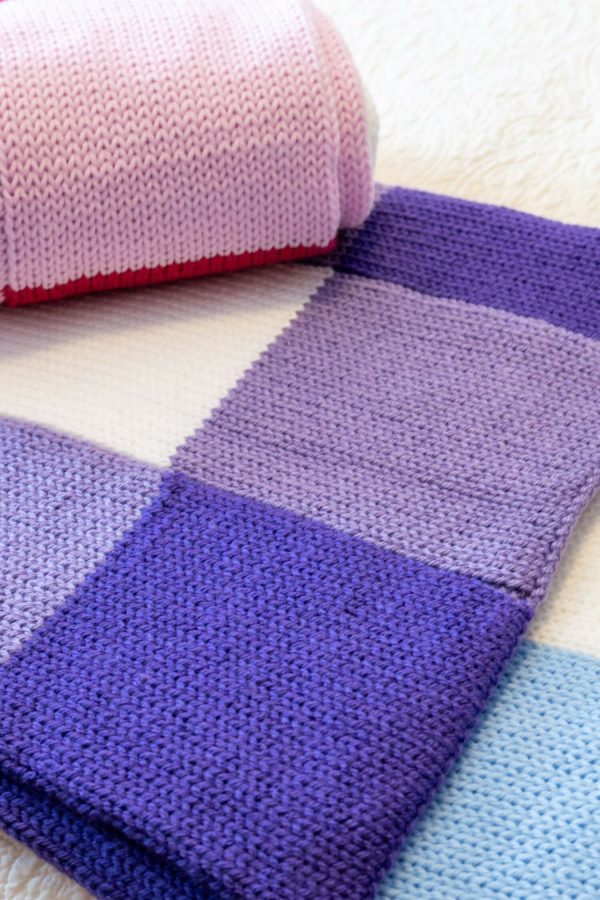 Contemporary Checks: The Updated Gingham Blanket (Circular Knitting Machine) Discount - Image 2