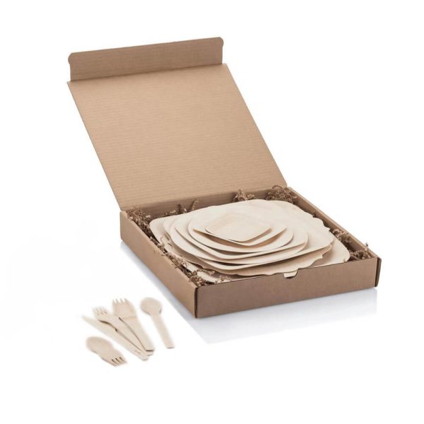 Disposable Bamboo Veneerware® Sample Box Online
