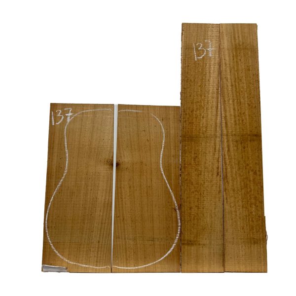 Acacia Classical Guitar Back & Side Set #137 on Sale