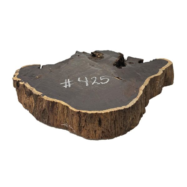 African Blackwood Live Edge Slab Cookies - 21 x 12 x 3  #425 Cheap - Image 3