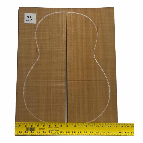 Fijian Mahogany Classical Guitar Back & Side Set #30 Supply - Image 2