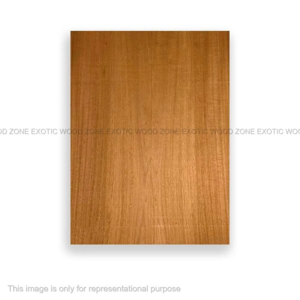 African Mahogany Khaya Bookmatched Explorer Guitar Drop Top Set - 28  x 9  x 1 4  For Sale