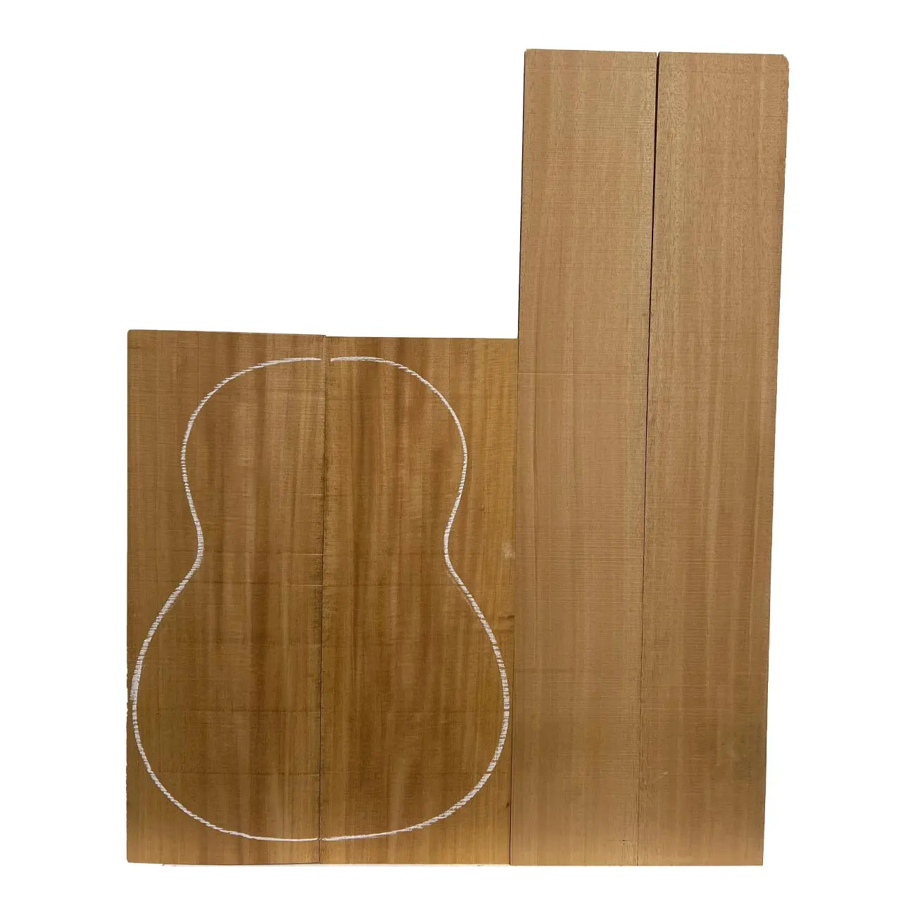 Fijian Plantation Honduran Mahogany Guitar Back And Side Set Fashion