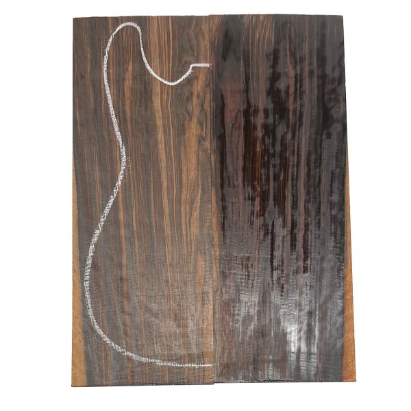 Macassar Ebony Drop Top 19-3 4  x 7-1 4  x 1 4  #7000 - A Hot on Sale - Image 5