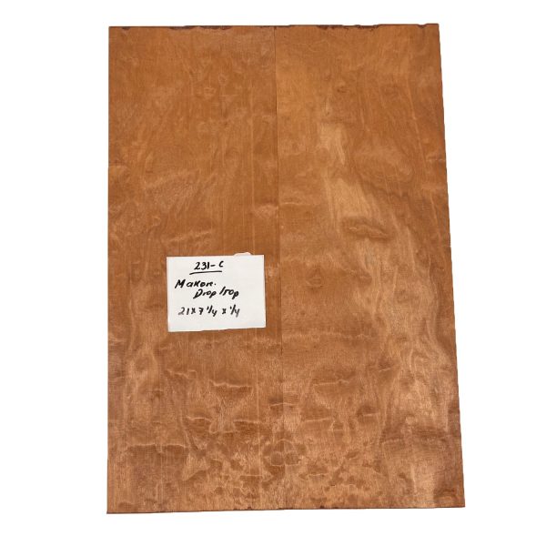 Cherry Mahogany (Makore) Drop Top 21  x 7-1 4  x 1 4  #231-C For Cheap