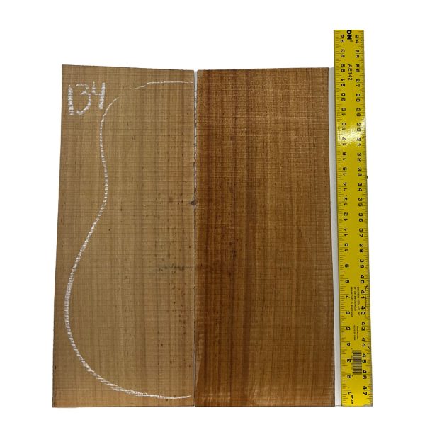 Acacia Classical Guitar Back & Side Set #134 Online - Image 3