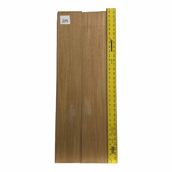 Fijian Mahogany Dreadnought Guitar Back And Side Sets #215 Discount - Image 5