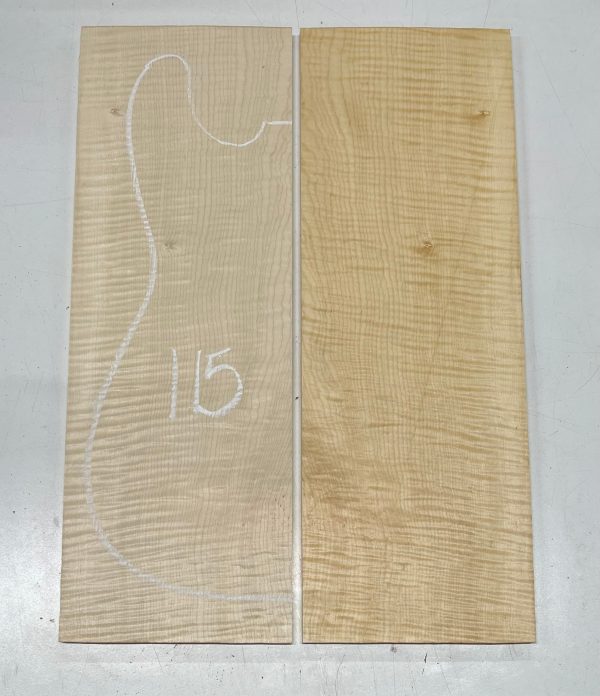 Flame Hard Maple Bookmatched Guitar Drop Top Set - 21  x 7-1 4  x 3 8  #115 Online Hot Sale - Image 5