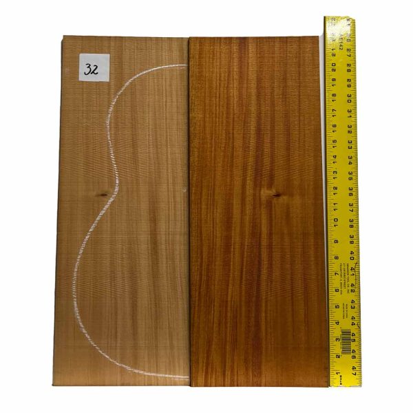 Fijian Mahogany Classical Guitar Back & Side Set #32 Online - Image 3