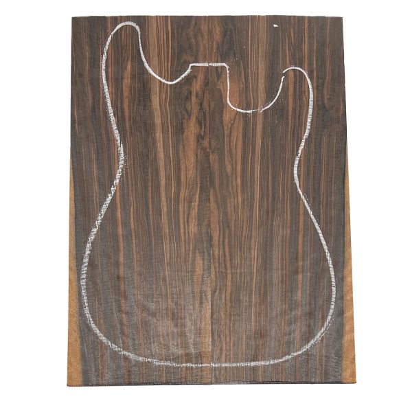 Macassar Ebony Drop Top 19-3 4  x 7-1 4  x 1 4  #7000 - A Hot on Sale - Image 4