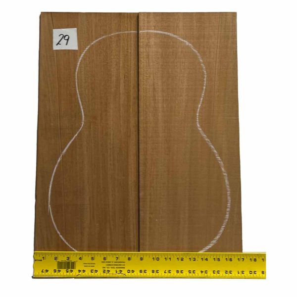 Fijian Mahogany Classical Guitar Back & Side Set #29 For Discount - Image 2