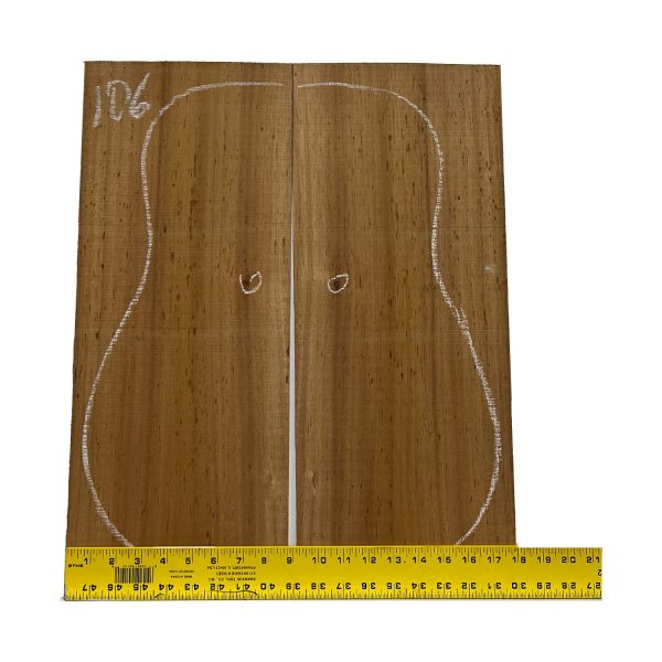 Acacia Dreadnought Guitar Back & Side Set #106 on Sale - Image 2