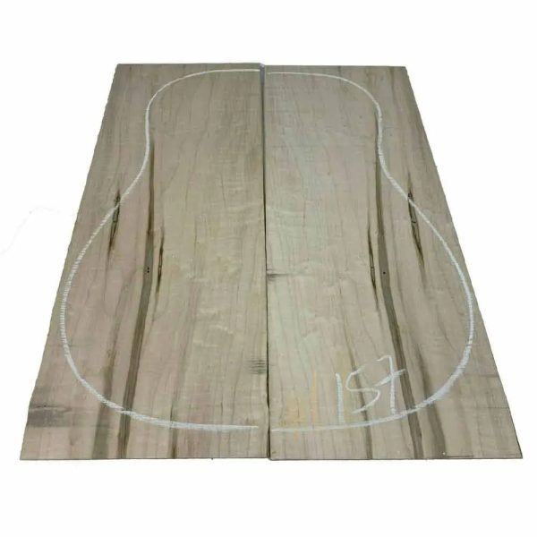 Ambrosia Maple Bookmatched Guitar Drop Tops 21  x 7  x 1 4  Online - Image 5