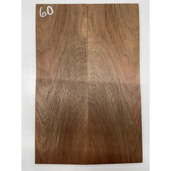 Peruvian Walnut Bookmatched Guitar Drop Top 21  x 7  x 1 4  #60 For Discount