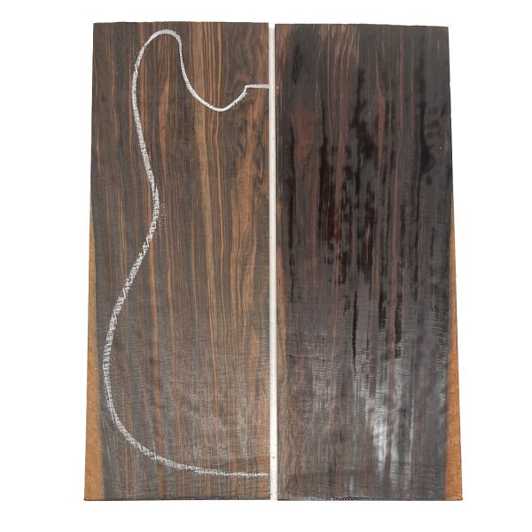 Macassar Ebony Drop Top 19-3 4  x 7-1 4  x 1 4  #7000 - A Hot on Sale - Image 2