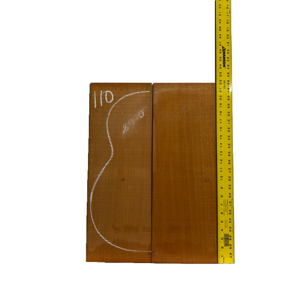 Indian Genuine Mahogany Old Grown Classical Guitar Back & Side Sets #110 Online - Image 3