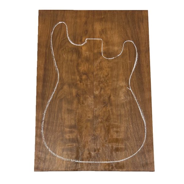 Fiddleback Figured Walnut Drop Top 21  x 7-1 4  x 1 4  #249 - A on Sale - Image 3