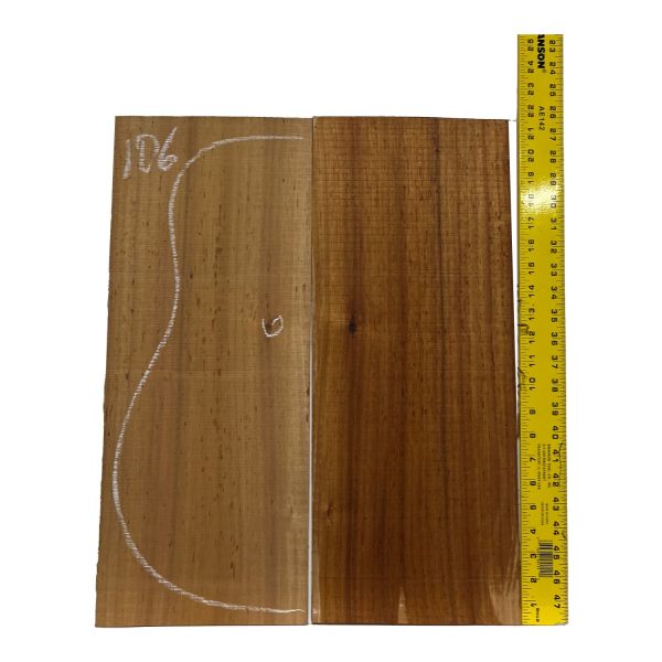 Acacia Dreadnought Guitar Back & Side Set #106 on Sale - Image 3