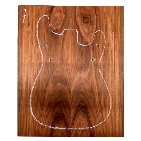 Santos Rosewood Morado Guitar Drop Tops 21  x 7  x 3 8  #07 Online Hot Sale