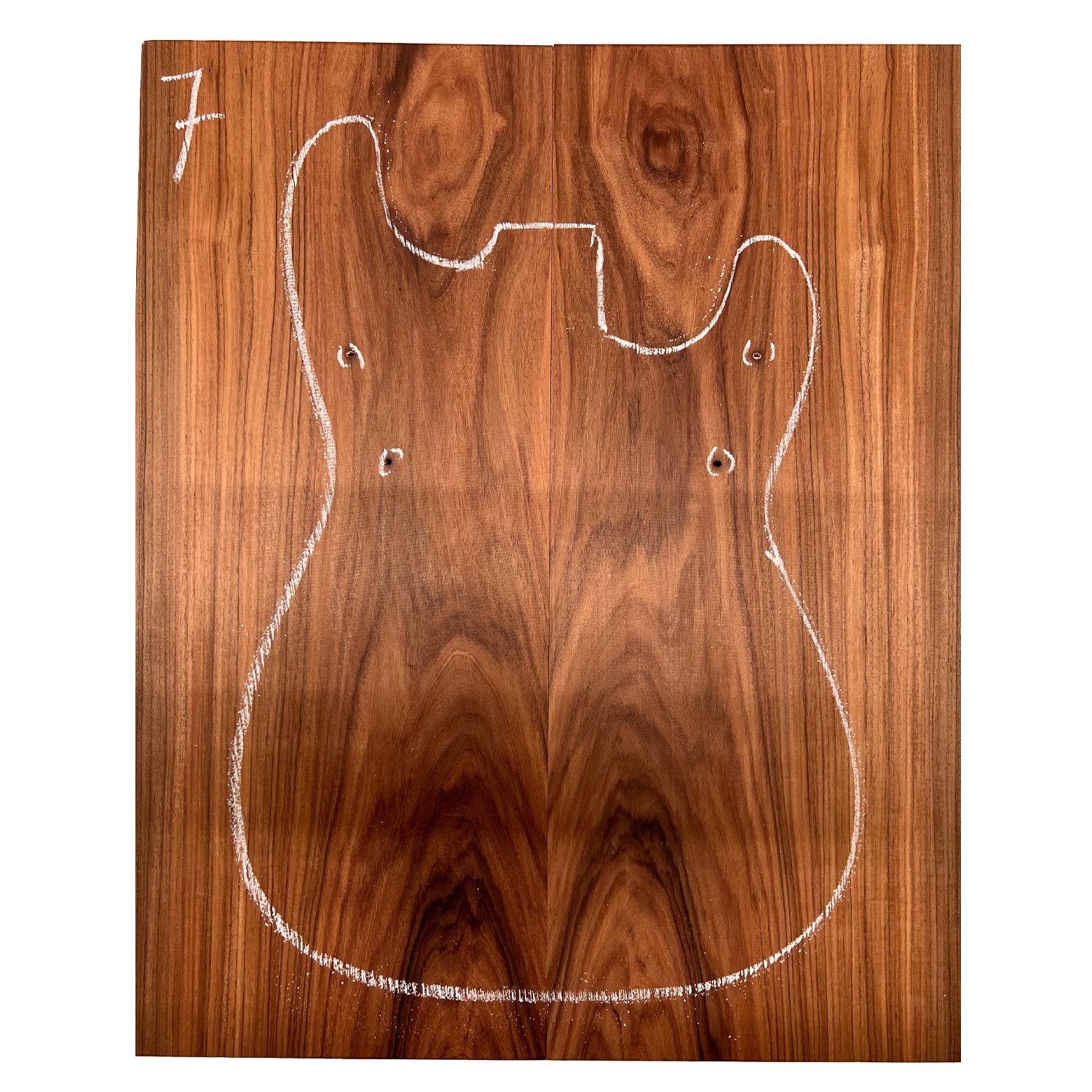 Santos Rosewood Morado Guitar Drop Tops 21  x 7  x 3 8  #07 Online Hot Sale