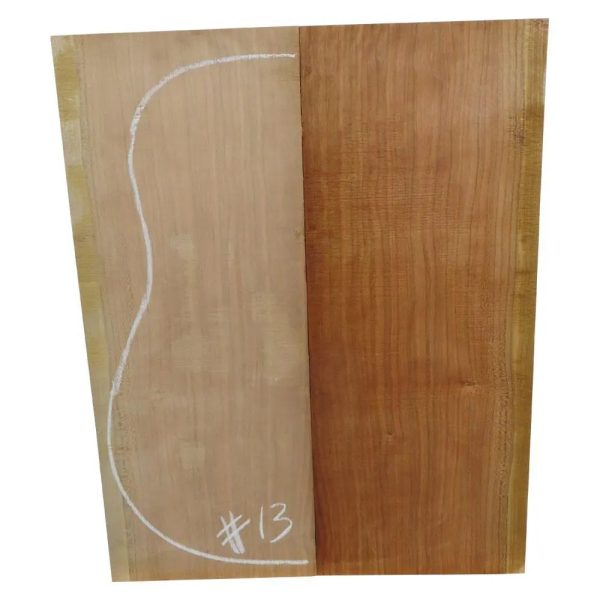 Cherry Classical Dreadnought Guitar Back & Side Sets For Sale - Image 4