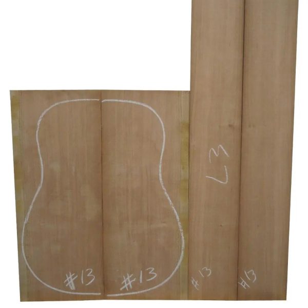 Cherry Classical Dreadnought Guitar Back & Side Sets For Sale
