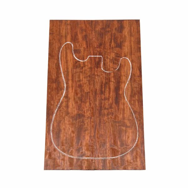 Figured Flame Bubinga Drop Top 24  x 7-1 4  x 1 4  #65-A Fashion - Image 3