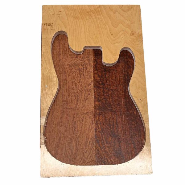 Figured Bubinga  Drop Top 21  x 7-1 8  x 1 4  #327 E Online Sale - Image 4