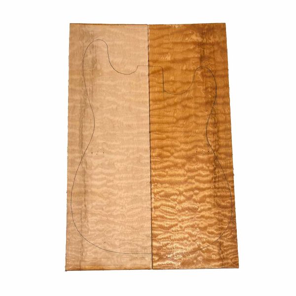 Quilted Curly Flame Maple  Drop Top 21  x 6-3 4  x 1 4  #96 H Fashion - Image 5