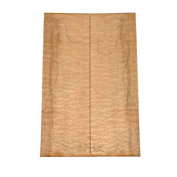 Quilted Curly Flame Maple  Drop Top 21  x 6-3 4  x 1 4  #96 H Fashion - Image 4