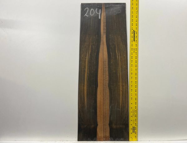 Crelicam Gaboon Ebony Dreadnought Guitar Side Set #204 For Discount - Image 3
