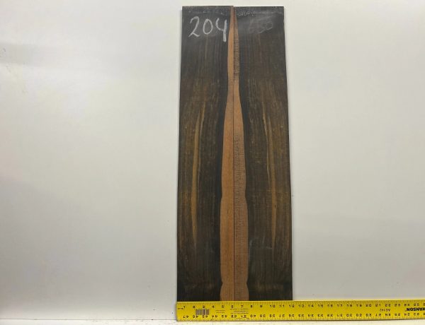 Crelicam Gaboon Ebony Dreadnought Guitar Side Set #204 For Discount - Image 2
